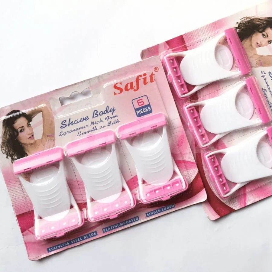 Safit Shave Body Razor for Ladies Pack Of 6