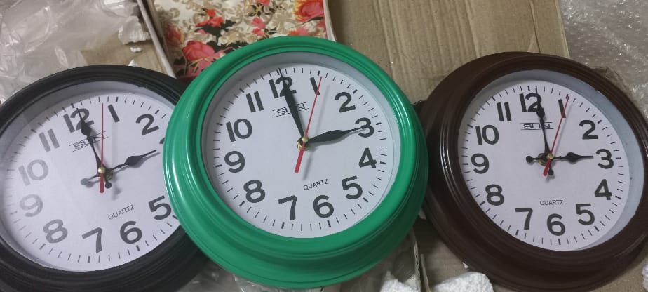 Pack of 3 Elegant High Quality Wall Clock
