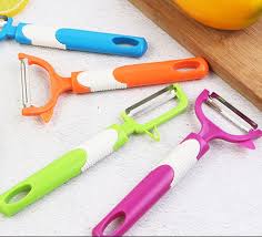 Kitchen Plastic Handle Fruit Vegetable Peeler Peeling Tool Cutter