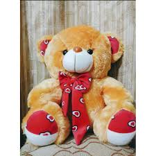 Teady Bear Stuff Peach Color Soft Bear Teady Bear Stuff Peach Color Soft Bear